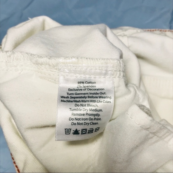 Eddie Bauer White Curvy Trouser Jean NWOT - Picture 7 of 7
